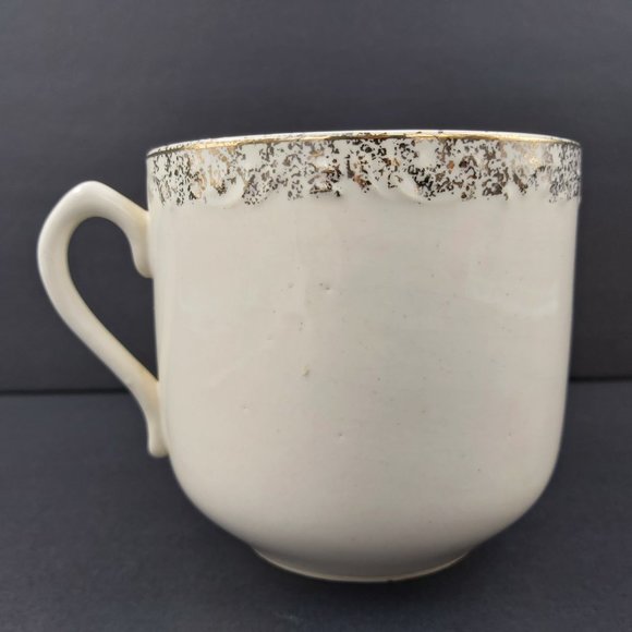 ESD Japan Hand Painted Floral Mug Gold Maman - Gold Gilded Gift Cup for Mother - Picture 3 of 10